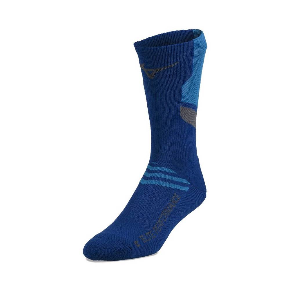 Calzini Mizuno Pallavolo RUNBIRD® Crew Uomo - Blu Reale - 07351-UTFN